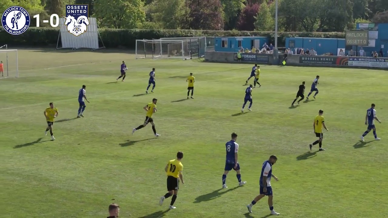 MATCH HIGHLIGHTS | Matlock Town Vs Ossett United - Pitching In NPL East Division - 25.8.25