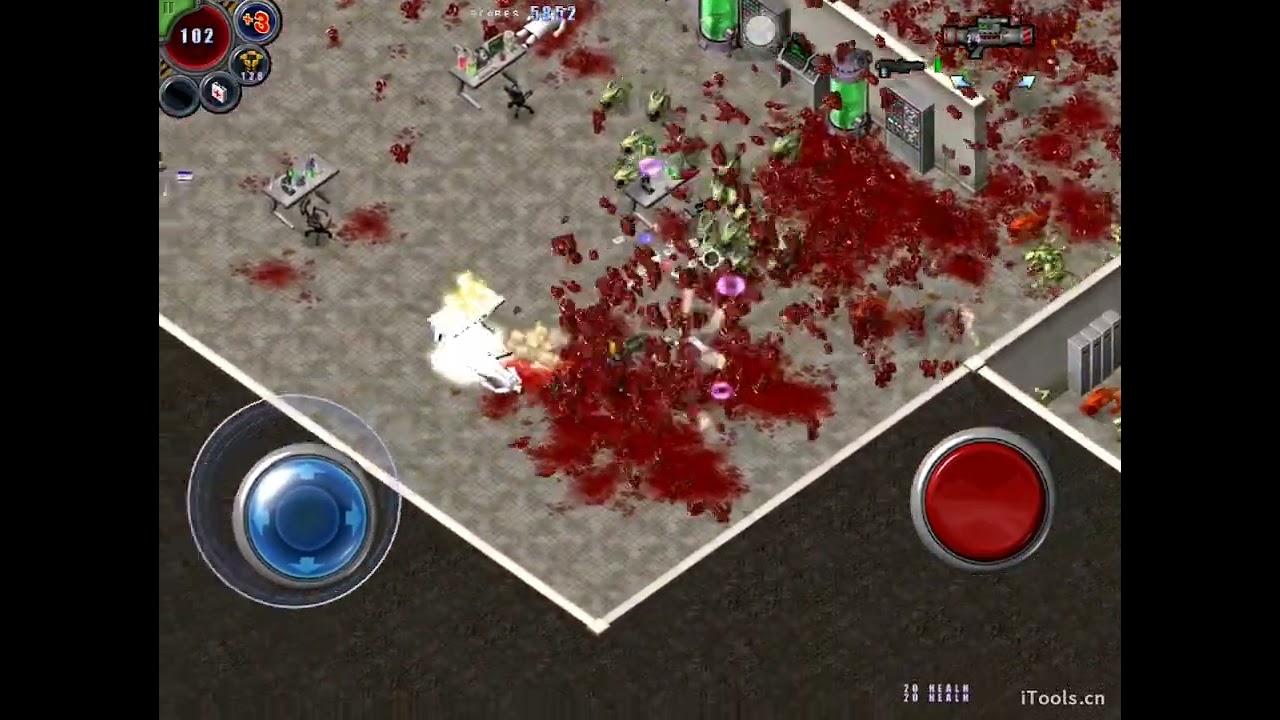 Alien Shooter Mobile Free 1.2.1 IOS gameplay