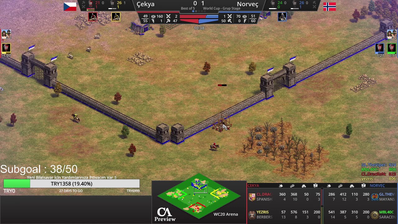 2vs2 World Cup Çekya vs Norveç (Theviper içerir :) )