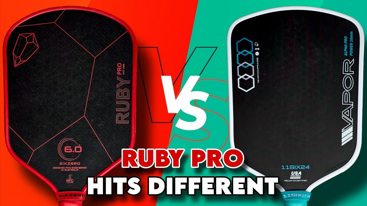 6.0 Ruby Pro VS 11Six24 Vapor | Singles Match, Review & Comparison