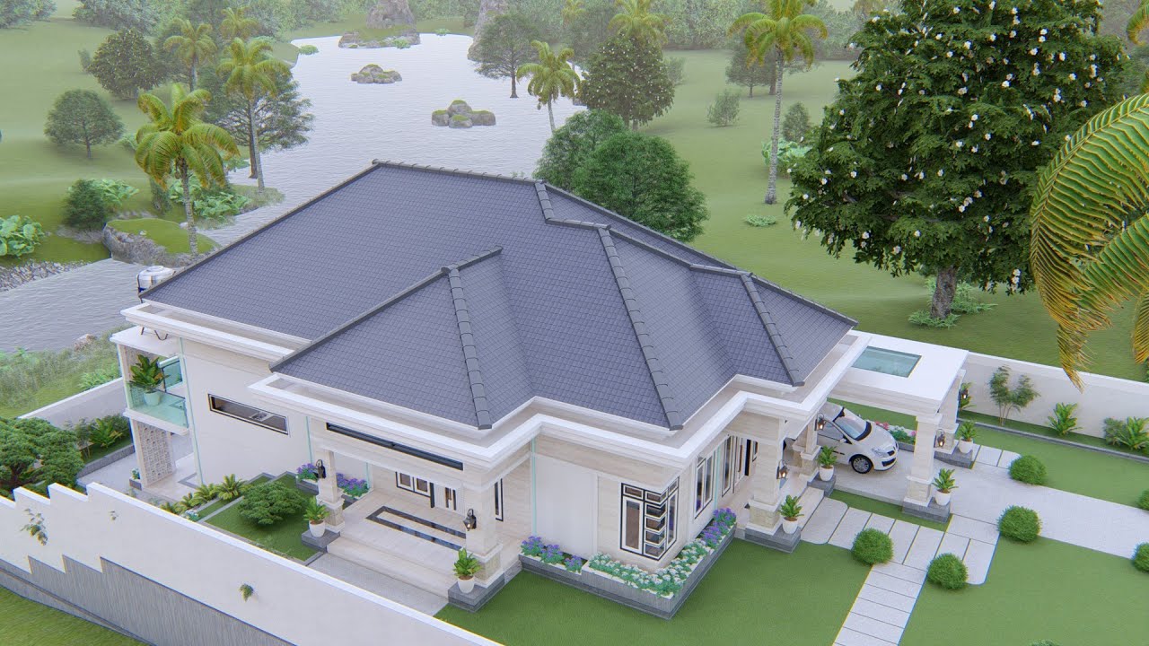Desain Rumah 9x16 m dengan 5 Kamar | Owner: Yusuf Rambe - Kota Jambi