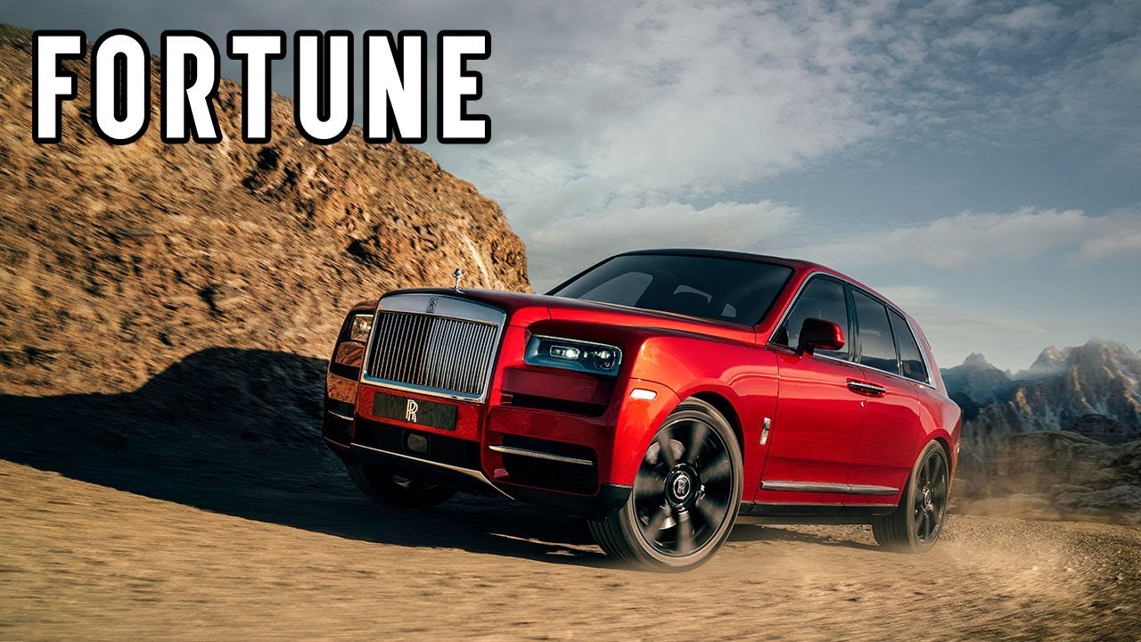 Rolls-Royce Unveils Its First SUV Ever I Fortune