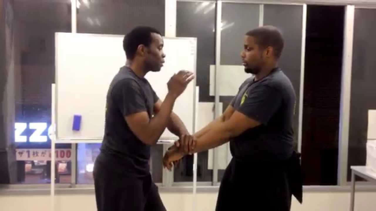 Wing Chun Self Defense Against Double Wrist Grab