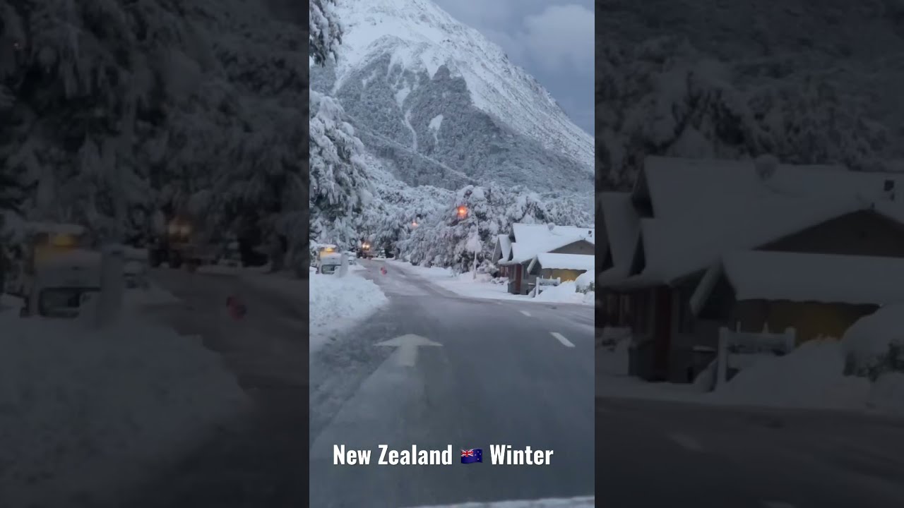 New Zealand 🇳🇿 Winter | Arthur’s Pass |iPhone12 video