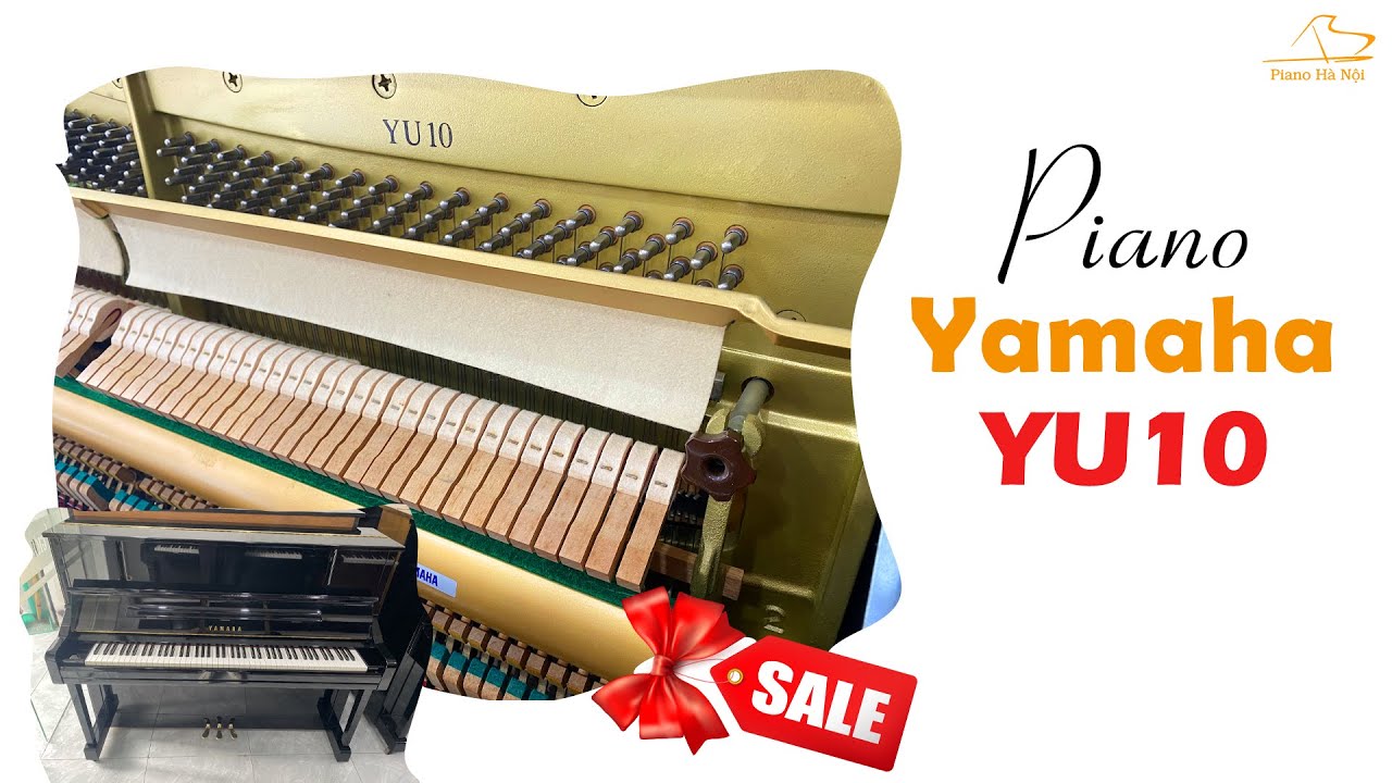 Piano Yamaha YU10 cao cấp c&oacute; hệ thống trợ lực hiện đại
