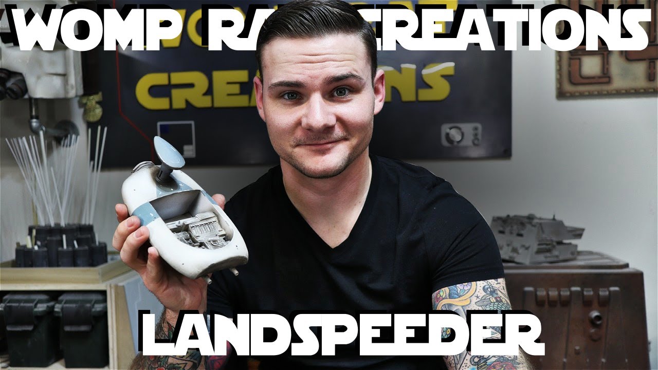 SpeedBuild: Landspeeder Model