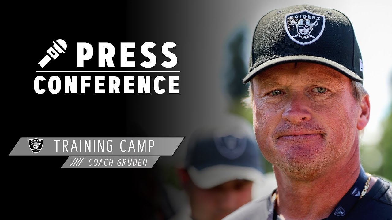 Coach Gruden shows respect and pays tribute to Cliff Branch | Raiders