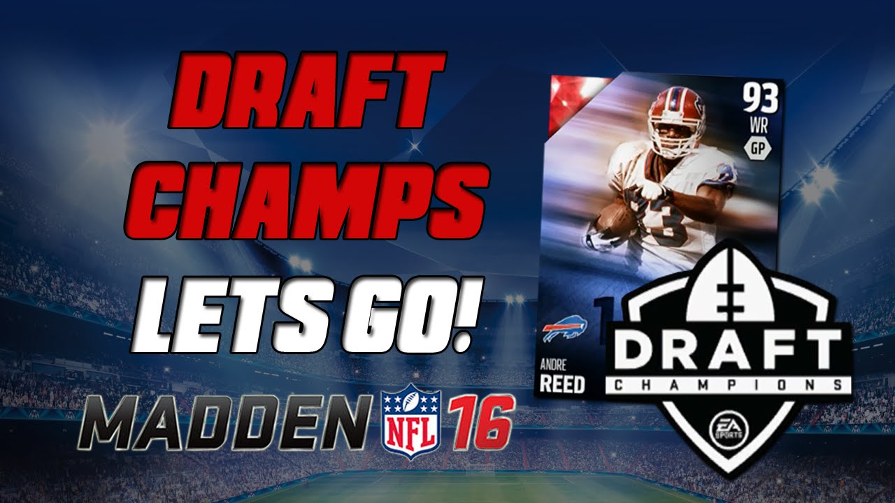 Starting Up A Draft Champions Squad! | Madden 16 Ultimate Team - Time to Dominate!
