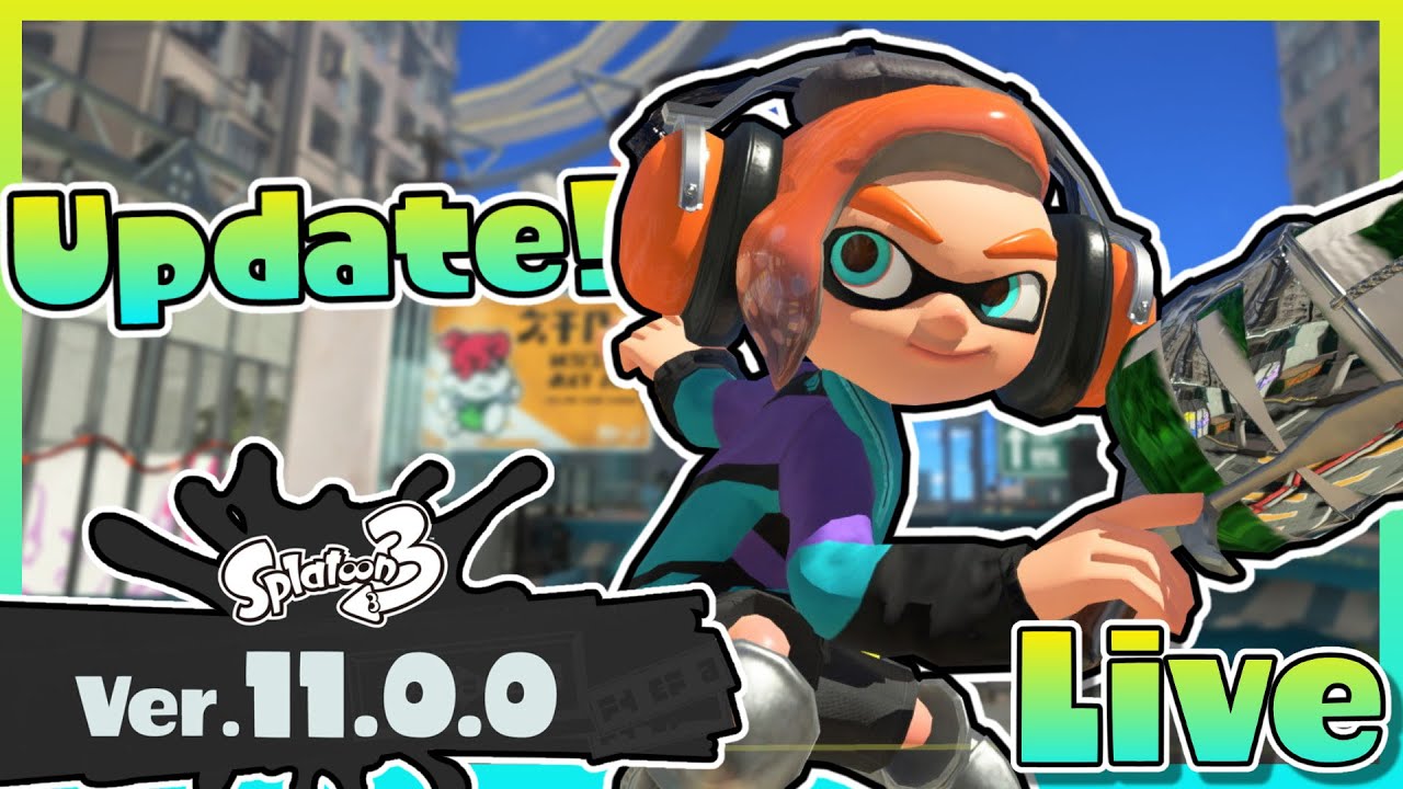 Playing the Splatoon 3 11.0.0 update! (ENTERING THE FLOW STATE)
