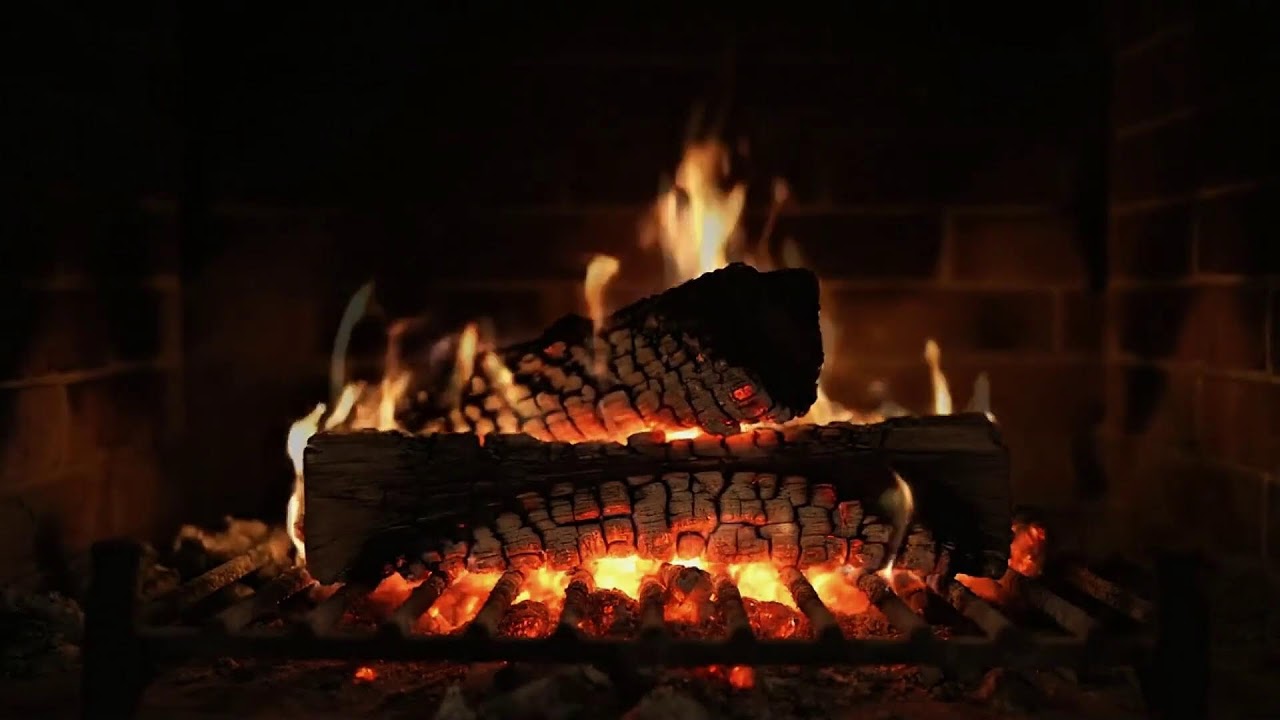 Relaxing Fireplace Sounds | Cozy Fire Ambience for Sleep, Focus & Stress Relief | 4K