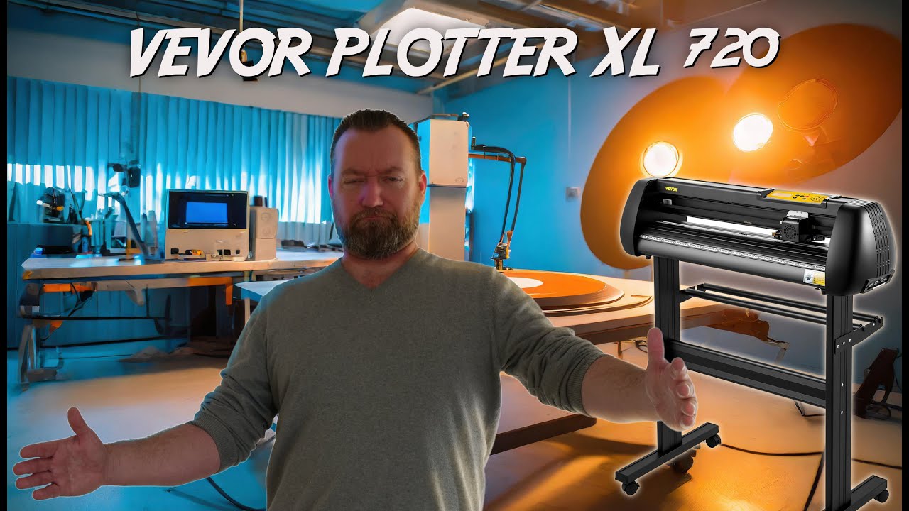 VEVOR UN PLOTTER de Découpe Vinyle XL 720