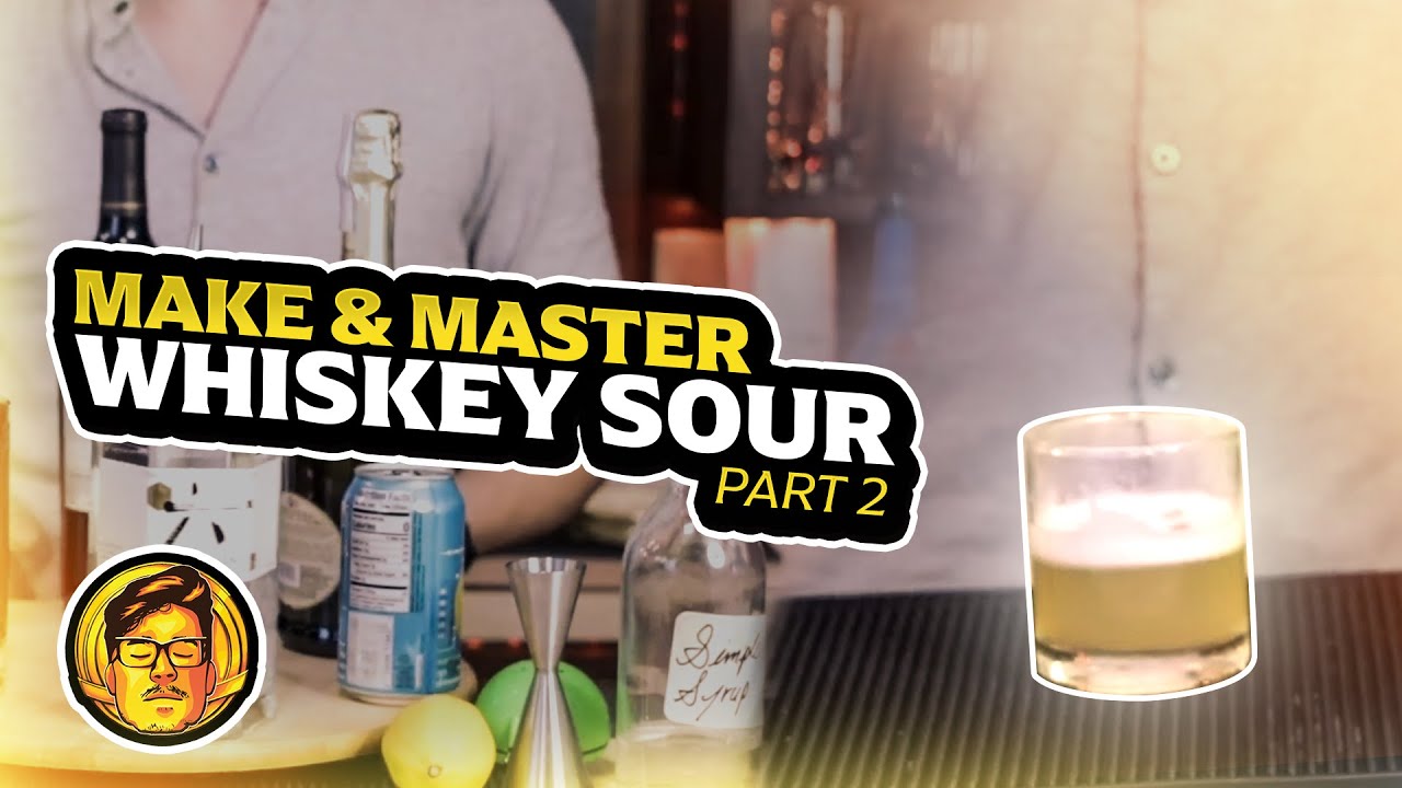 Make & Master Egg White Cocktails | Build a Bar Part 2 | cointricktwitch