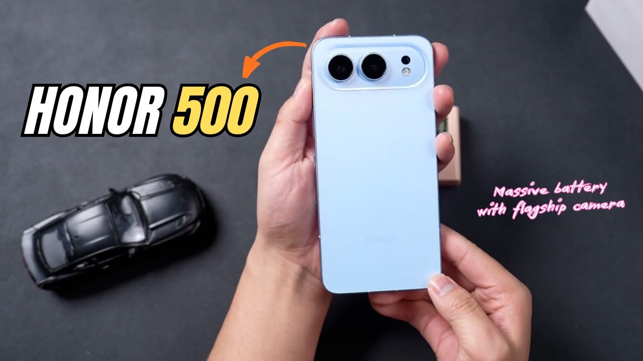 Подробный обзор Honor 500 | Мощный смартфон среднего класса с аккумулятором ёмкостью 8000 мА·ч! |...