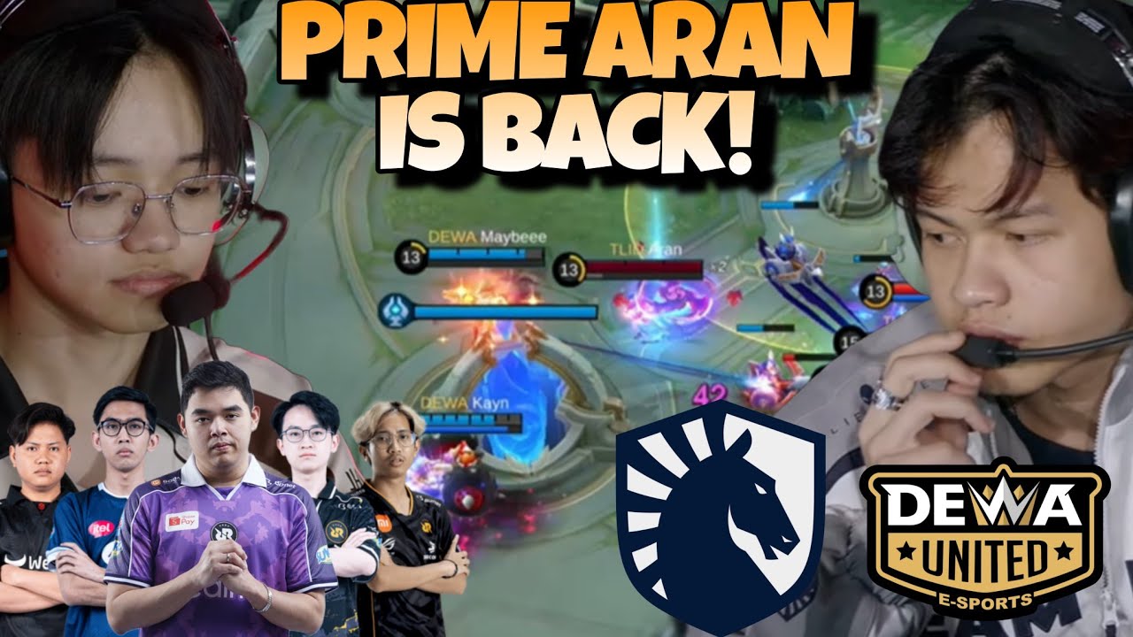 PRIME ARANN IS BACK!! MASHA KNOWS NO FEAR!! LIQUID VS DEWA MATCH 1 - MPL S17