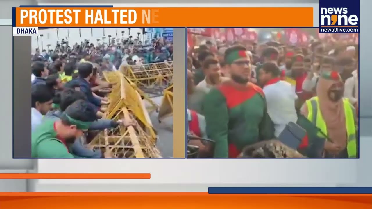 BREAKING: Bangladesh Intercepts Protest Near Indian High Commission, India Summons Envoy