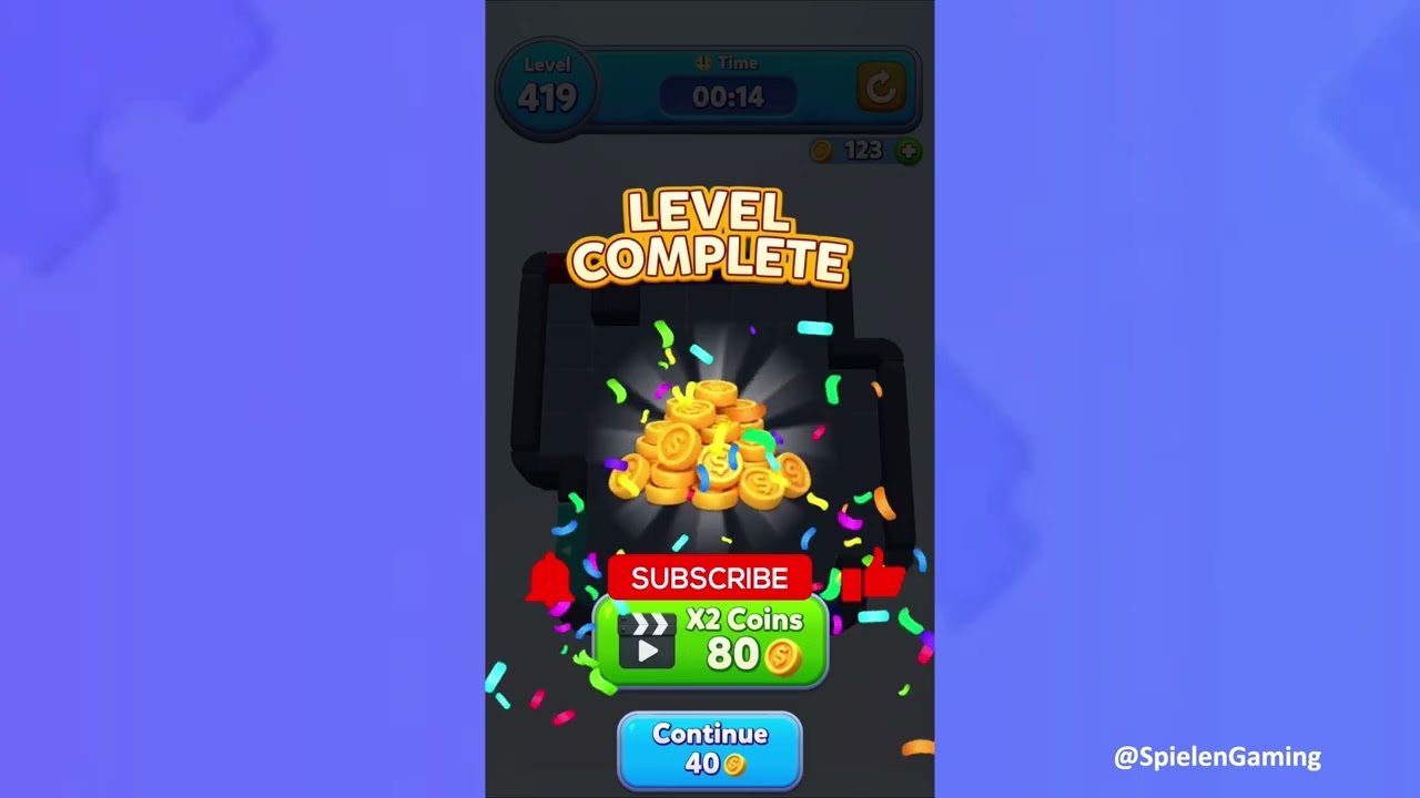 Color Block Jam Level 419 Solution Walkthrough