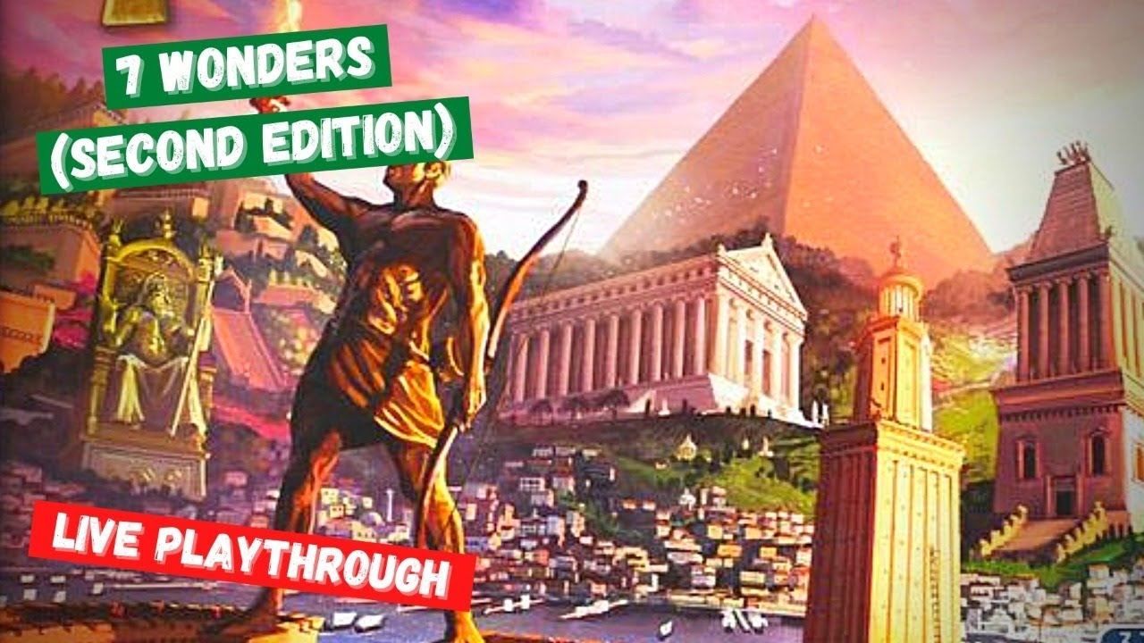 7 Wonders (второе издание): прохождение в режиме реального времени &mdash; All Around The Board