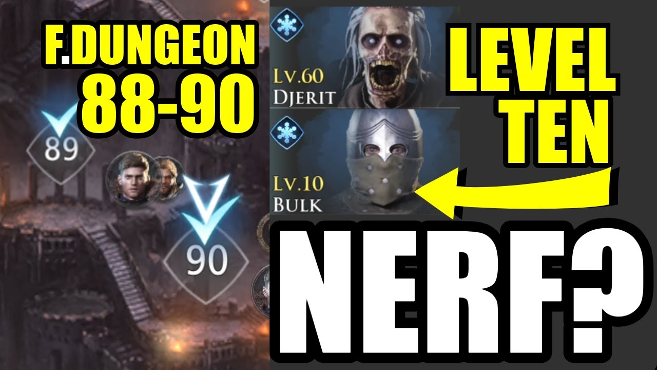 Forbidden Dungeon F2P Djerit Bulk | King Arthur Legends Rise list top tier guide legendary rare