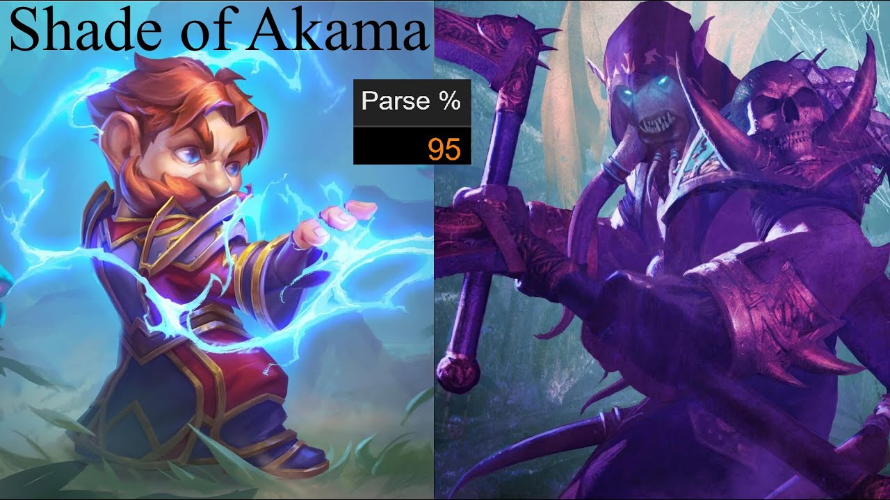 Shade of Akama - 95% log Arcane Mage no t2 bonus