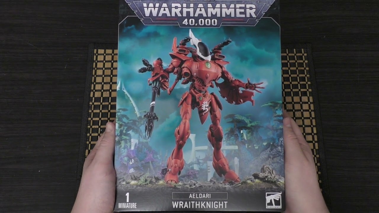 Aeldari - Wraithknight - Unboxing (WH40K)