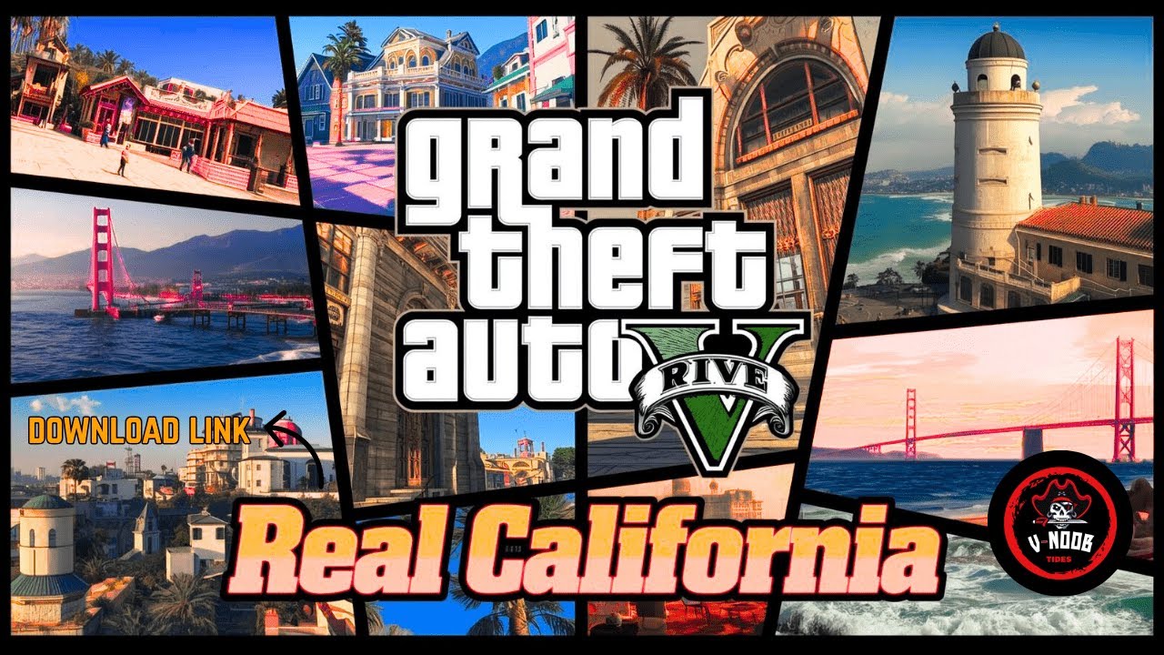 REAL CALIFORNIA ARTITEXTURE MOD GTA5 | GTA5 MODS(EASYMETHOD)| REAL-LIFE | URDU/HINDI | V NOOB TIDES