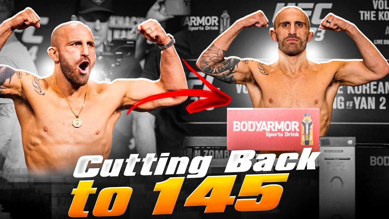 Alexander Volkanovski Cutting Back to 145 for Yair Rodriguez  | UFC 290
