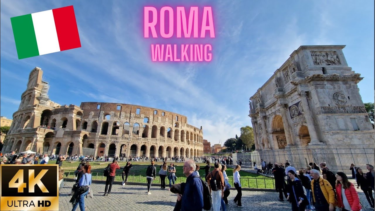 4K 60fps | Roma | Italy | Colosseum - Basilica di San Pietro | Samsung Galaxy S22 Ultra | 131122