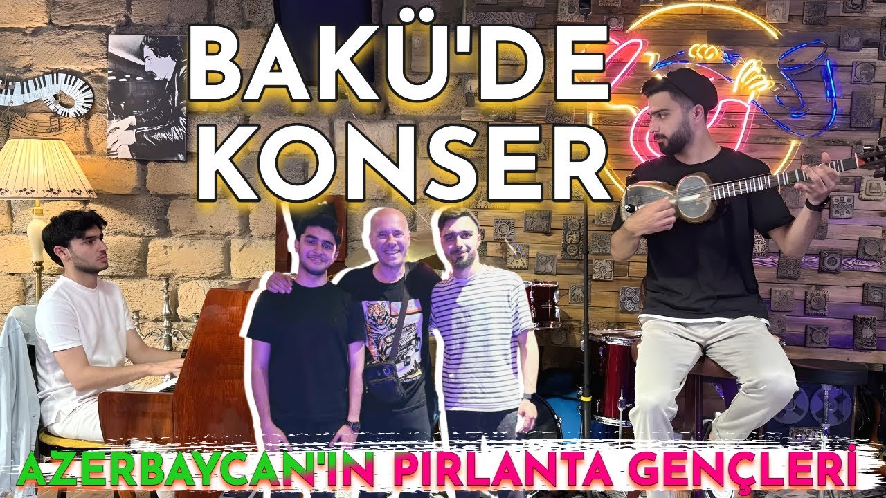 Azerbaycan'ın Pırlanta Gençleri ile Konser ! Muhammed Allahverdiev & Revan Mustafazade / Jazz Bakü'