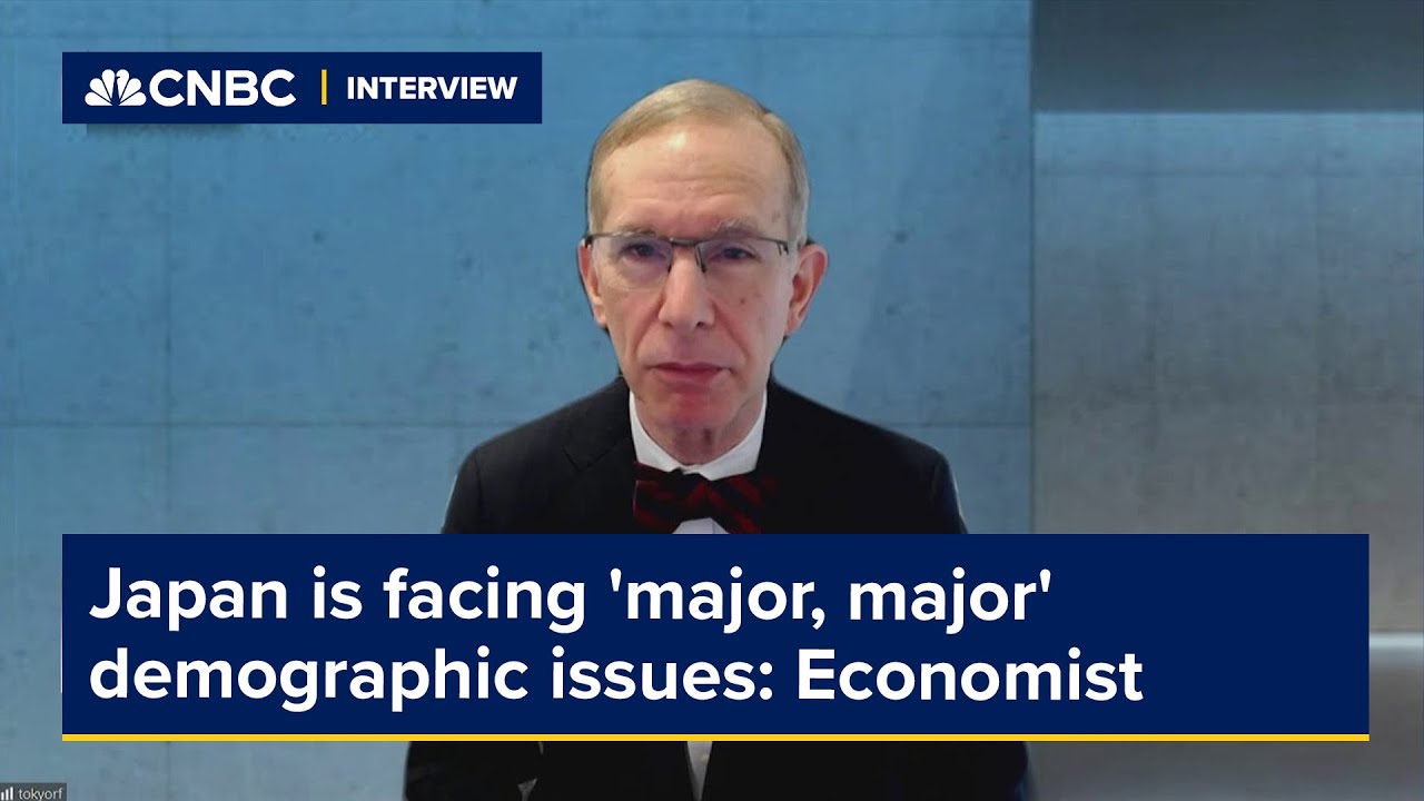 Japan is facing 'major, major' demographic issues, says Morgan Stanley economist