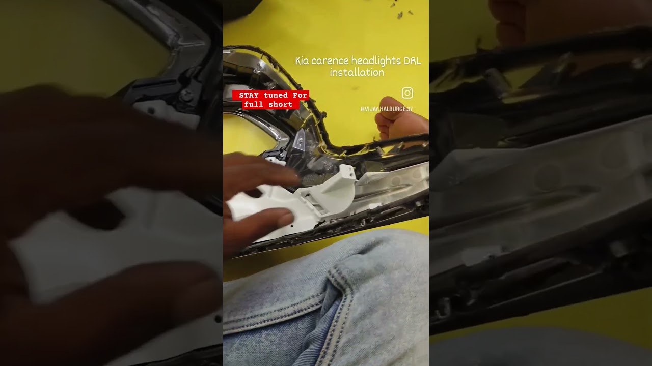 Kia carrence headlights DRL#kiacarens #shorts #youtubeshorts