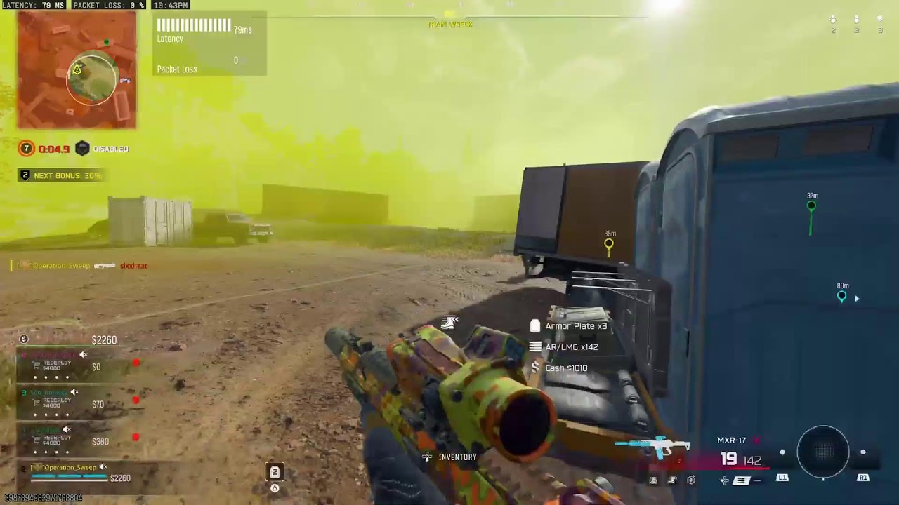 Operation Sweep going live.