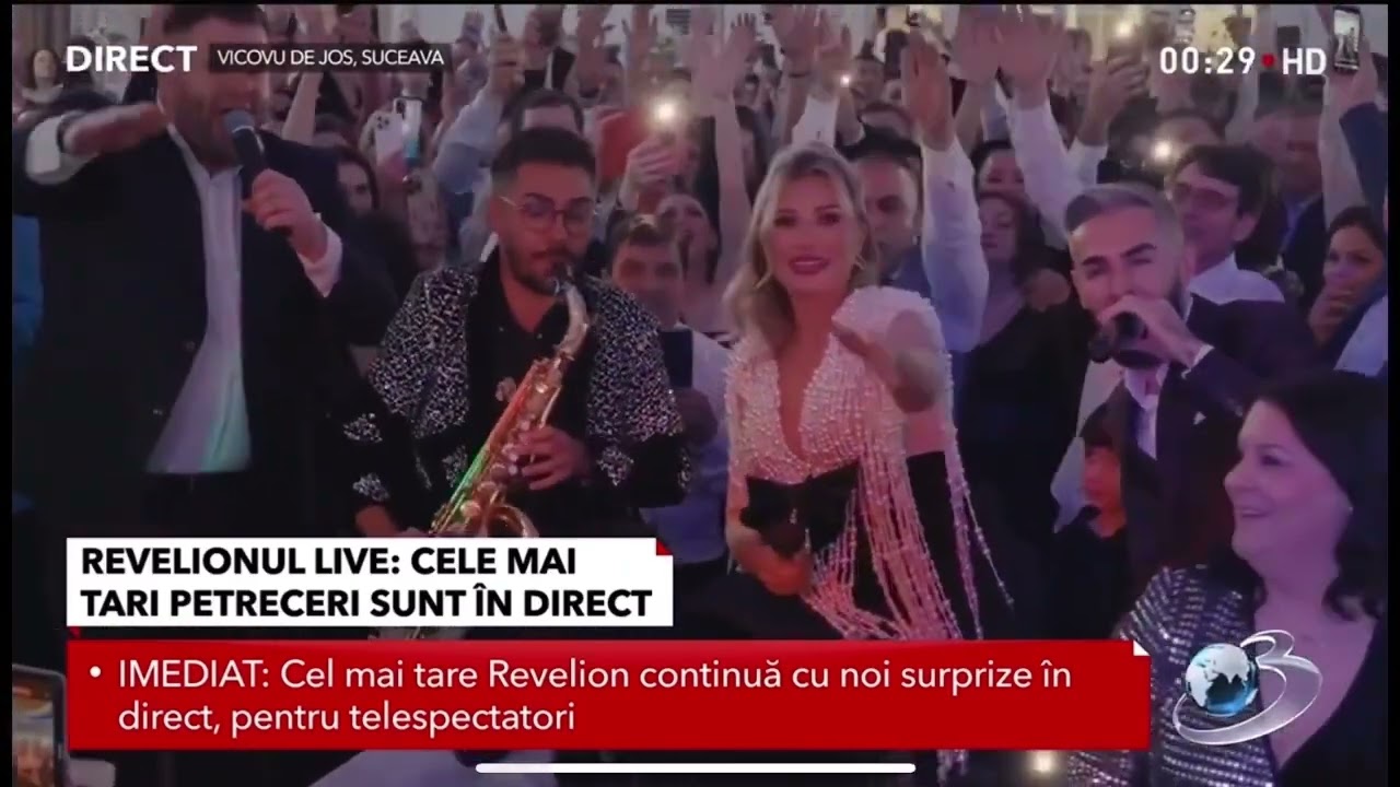 Revelion 2025 ~ Palatul Regal ~ Armin Nicoara și Claudia Puican