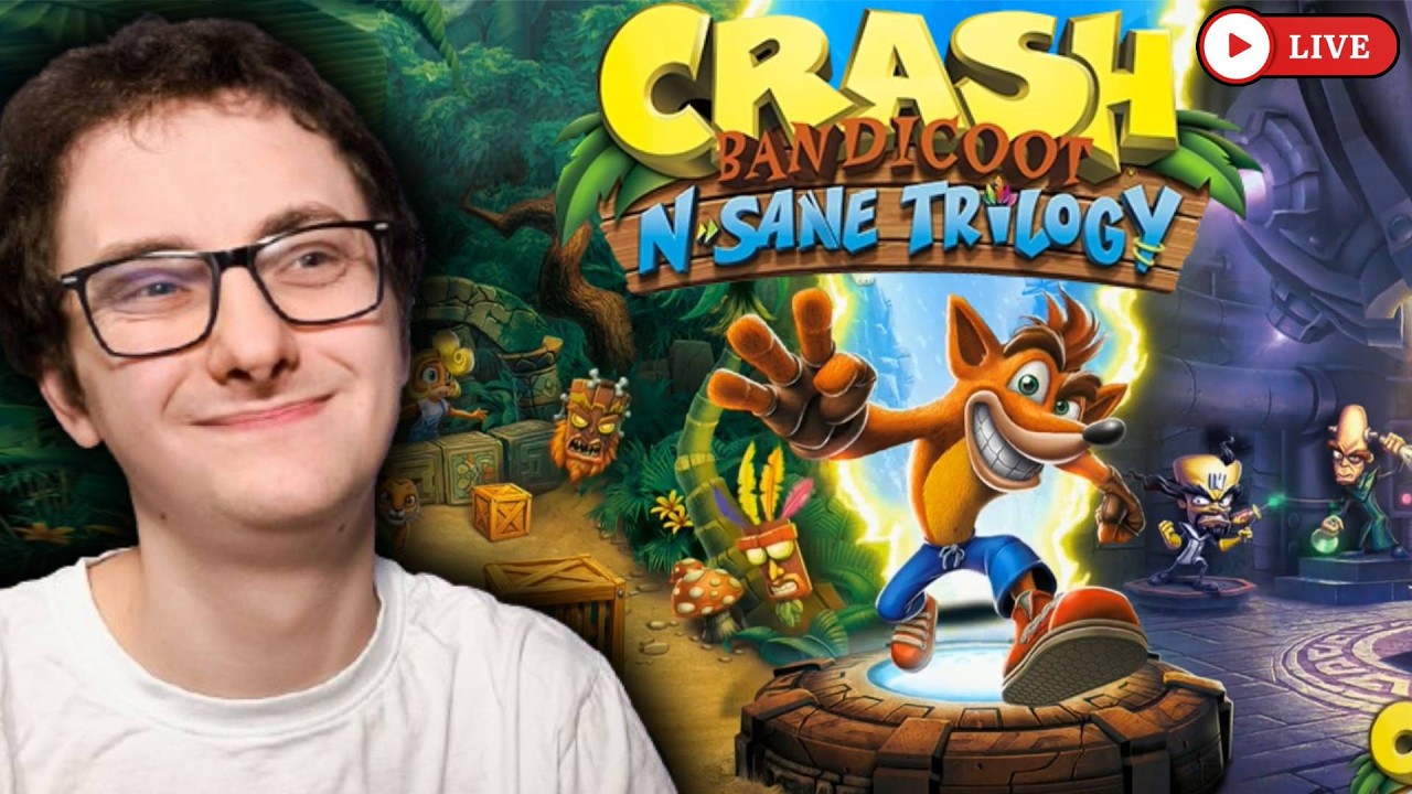 🔴Przechodzimy ▶ Wbijamy Max % ▶ Robimy Czasówki!! Crash Bandicoot N. Sane Trilogy #2