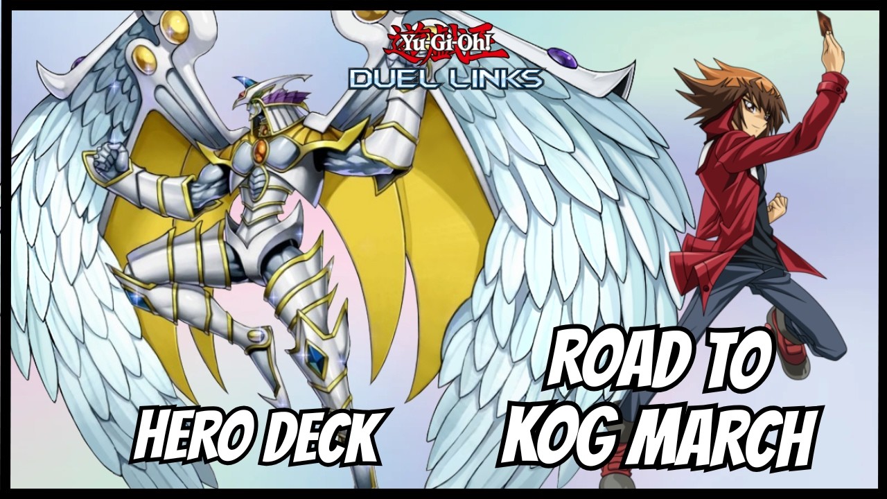 HERO DECK VS THE META ROAD TO KOG SPEED DUEL [Yu-Gi-Oh! Duel Links]