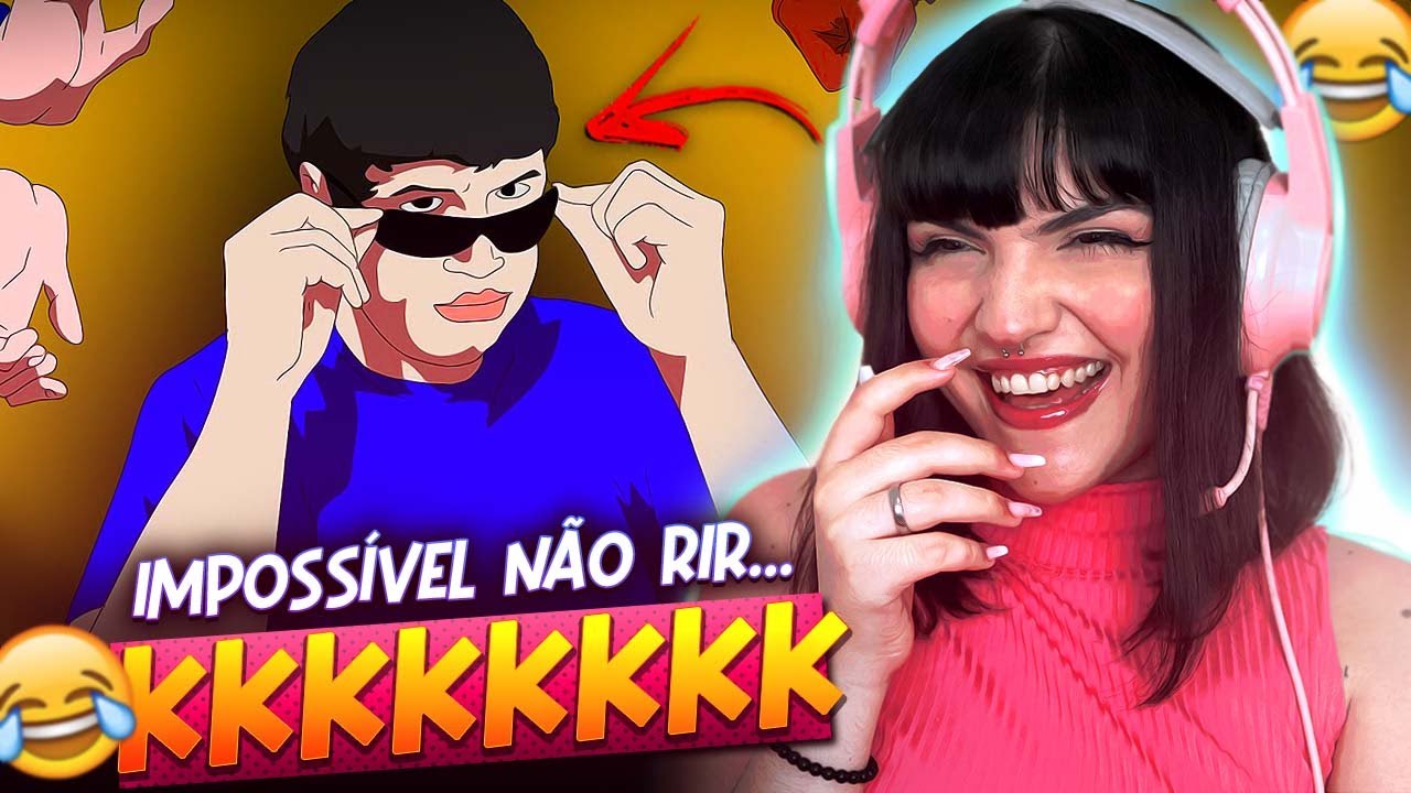 REAGINDO a COMPILADO DAS ANIMAÇÕES do GAMES EDUUU!!😂