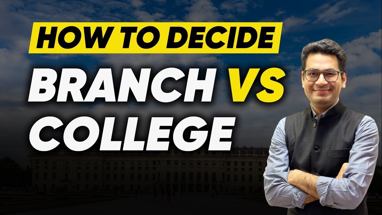 College vs Branch | How to Decide | Calculate through Points | Anup Sir