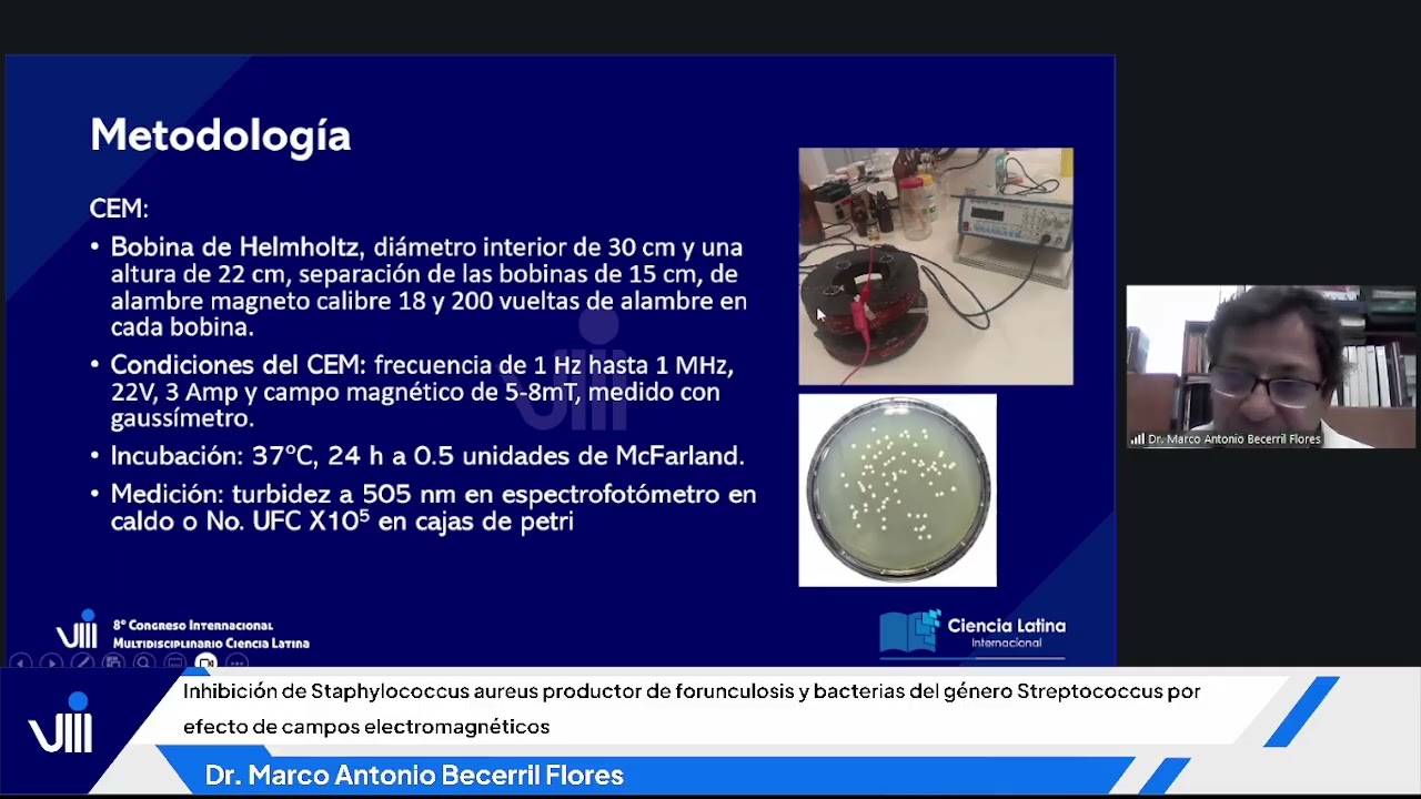 Inhibición de Staphylococcus aureus productor de forunculosis y bacterias del género Streptococcus