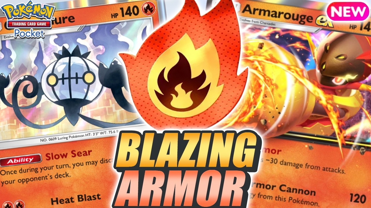 ARMAROUGE & CHANDELURE Incinerate the Opponent&rsquo;s Deck ! - Pokemon TCG Pocket