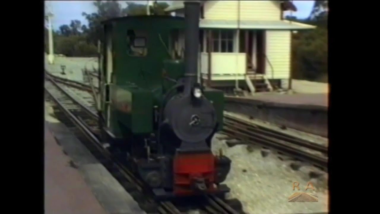Early 1990's clips - Bennett Brook and Hotham Valley Railways - Western Australia