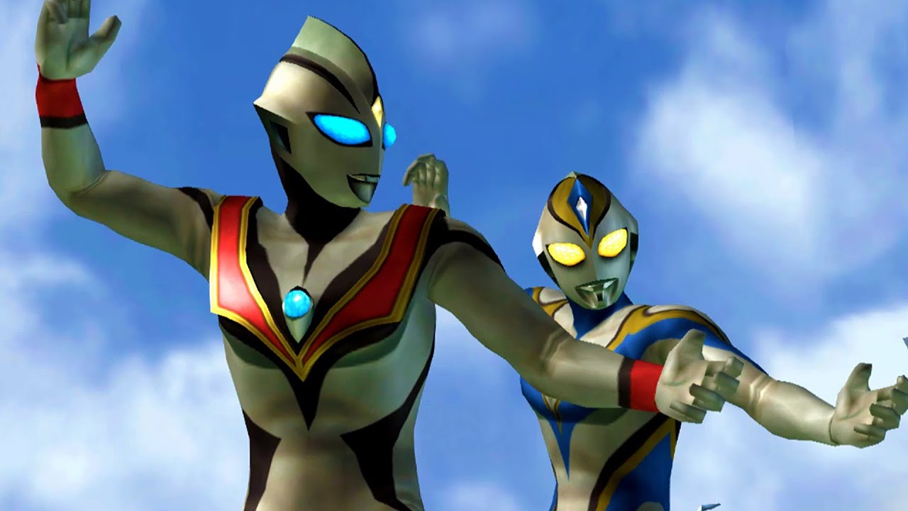 Evil Ultraman Tiga and Evil Ultraman Dyna - TAG Team HD Remaster  - ウルトラマン FE3