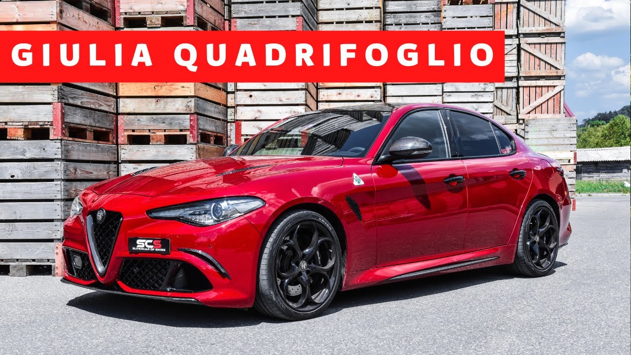 Essai Alfa Roméo Giulia Quadrifoglio! 510cv pour concurrencer les M3 F80!