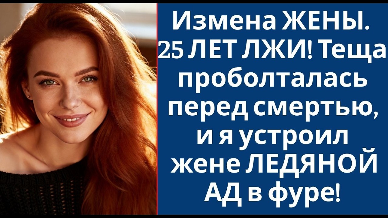 196 Измена ЖЕНЫ  25 ЛЕТ ЛЖИ! Теща проболталась перед смертью, и я устроил жене ЛЕДЯНОЙ АД в фуре!