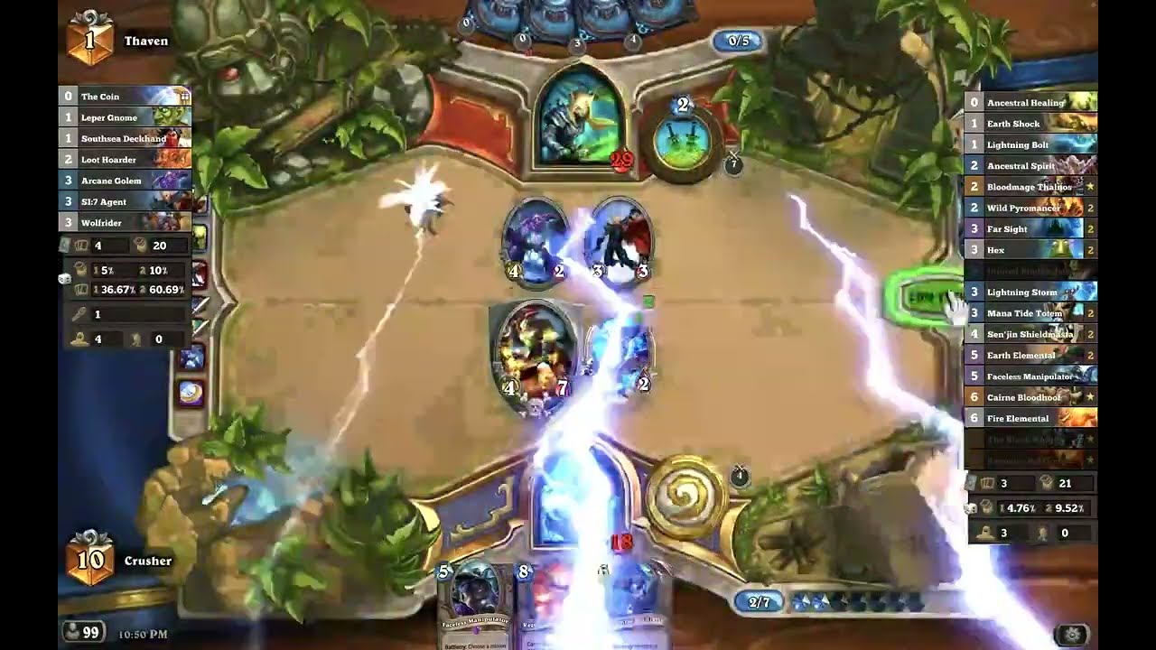 My Final Game of Hearthstone Is Against Rank 1 NA Legend Thaven