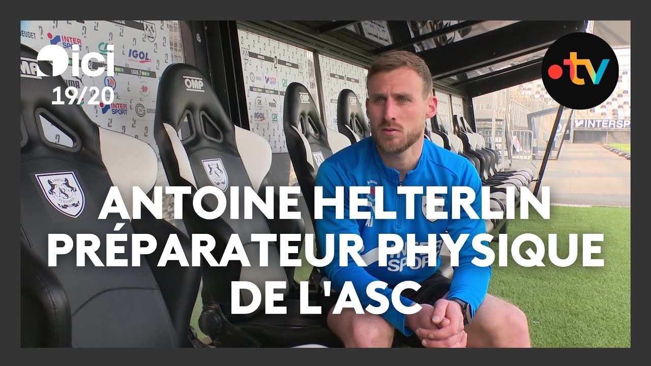 À l'Amiens SC avec Antoine Helterlin, préparateur physique du club de foot