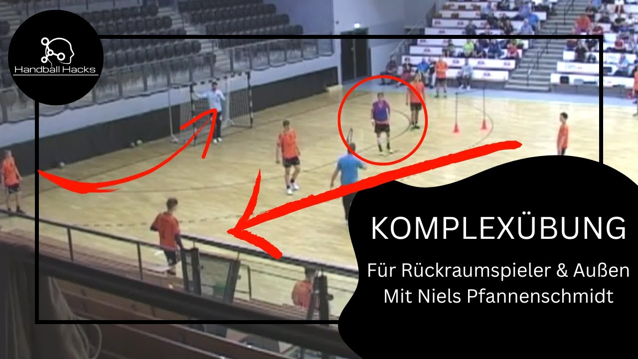 Extrem coole KOMPLEXÜBUNG für Rückraumspieler & Außen