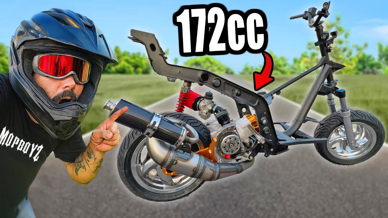 I'm Building The Fastest Scooter in America! 172cc Gilera Runner