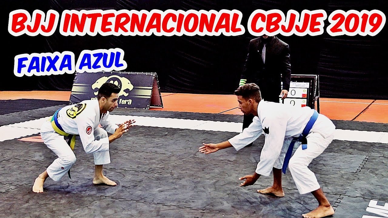 Jiu Jitsu - Faixa Azul - CAMPEONATO BJJ INTERNACIONAL CBJJE - 2019