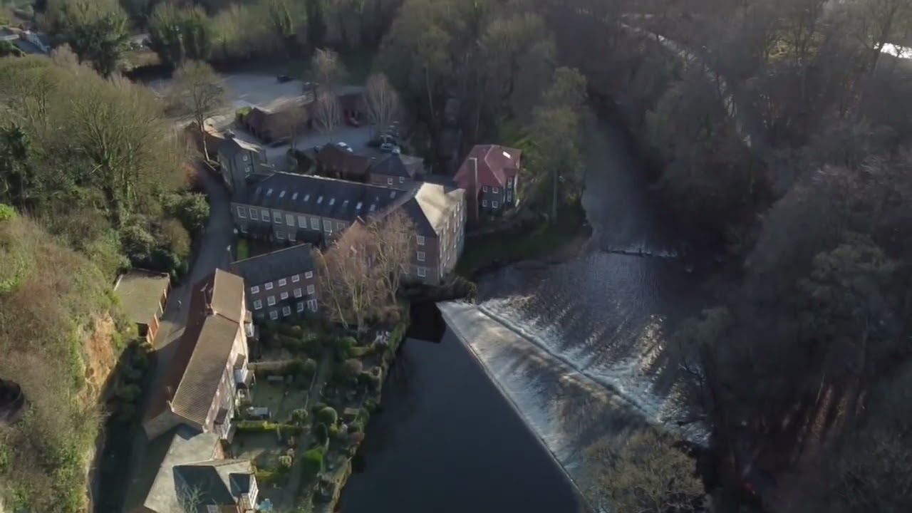 KNARESBOROUGH CASTLE AND RIVER 