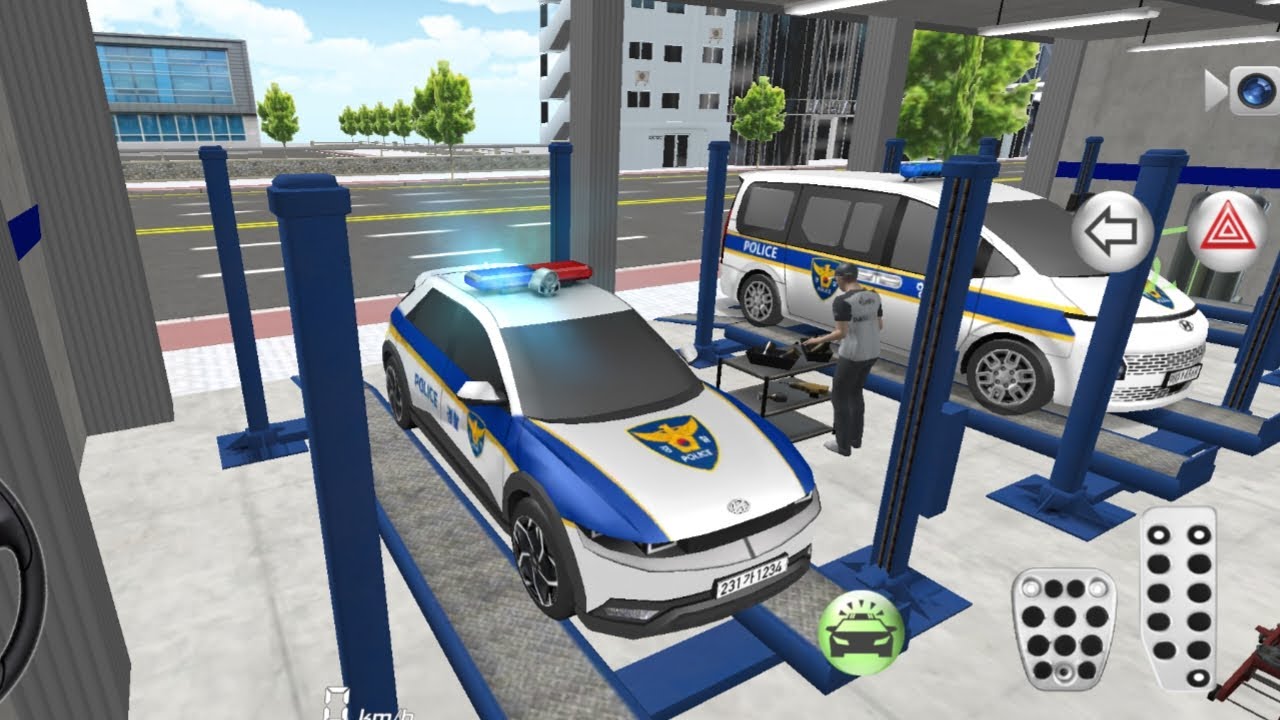 Police Cars Transport to Repair Shop & Police Station | 3D Driving Class 2025