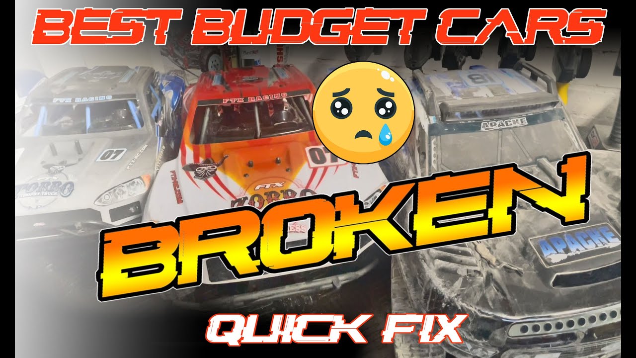Broken RC car quick fix ... short course trucks